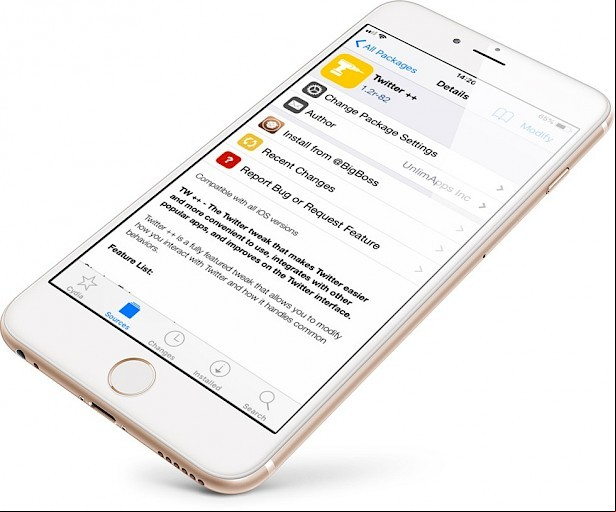 Twitter++ Cydia Repository