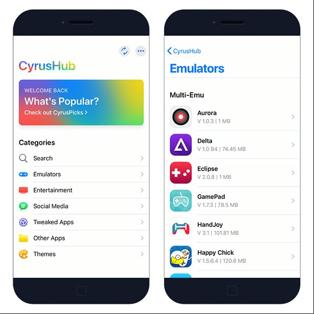 CyrusHub App Installer for iOS