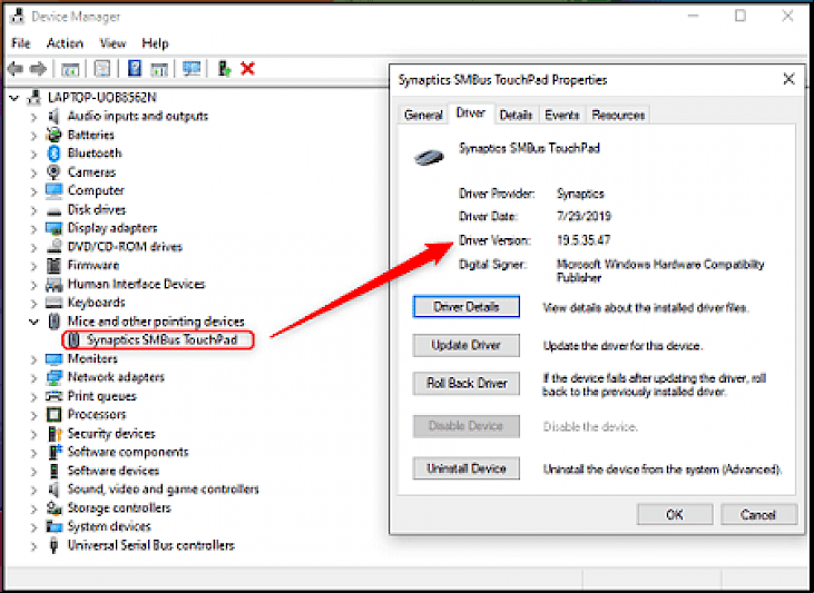 Synaptics Touchpad Driver