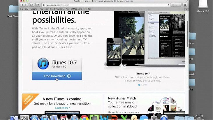 iTunes 10.7